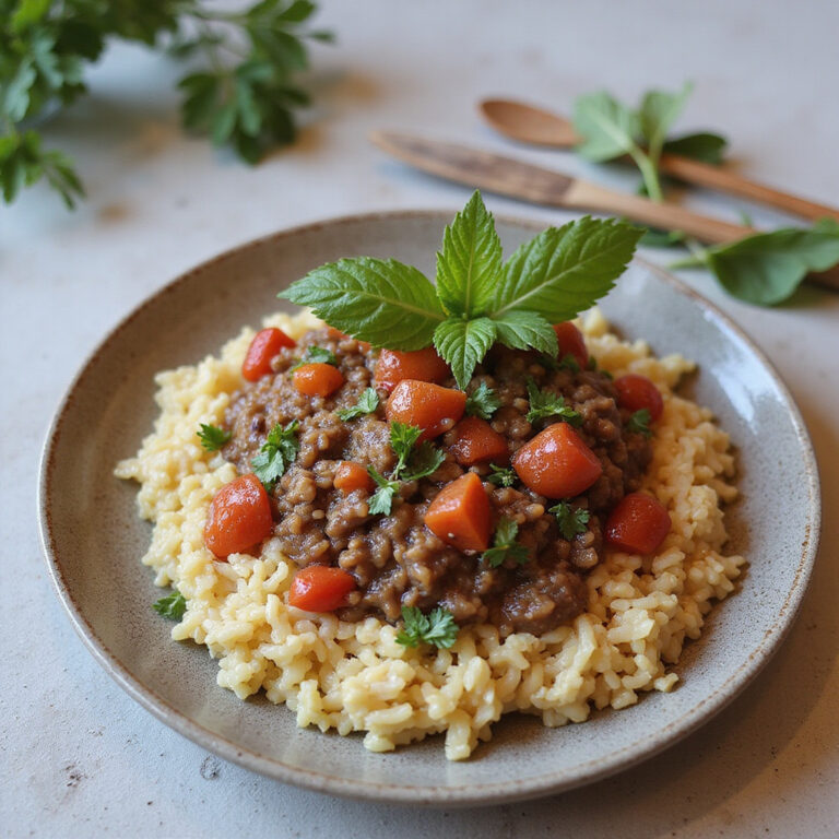 Czarne risotto serwowane na tarasie z widokiem na morze