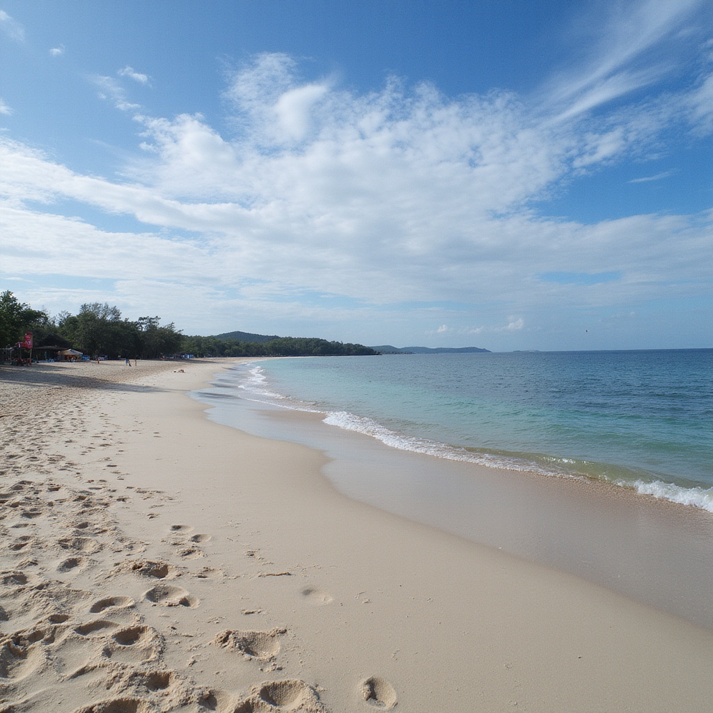 Podróż na Boracay z białym piaskiem i turkusową wodą