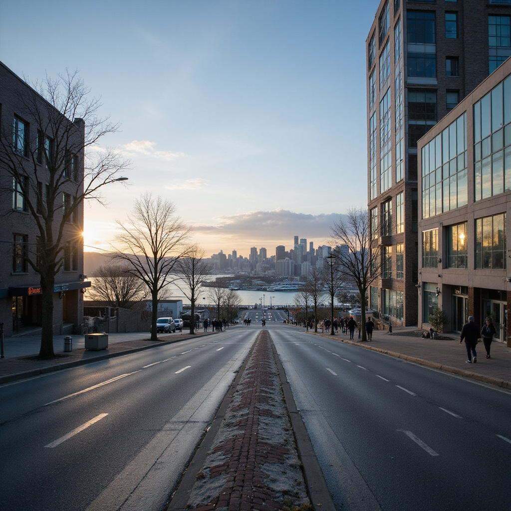 Atrakcje Seattle z widokiem na wieżowce i port w centrum miasta