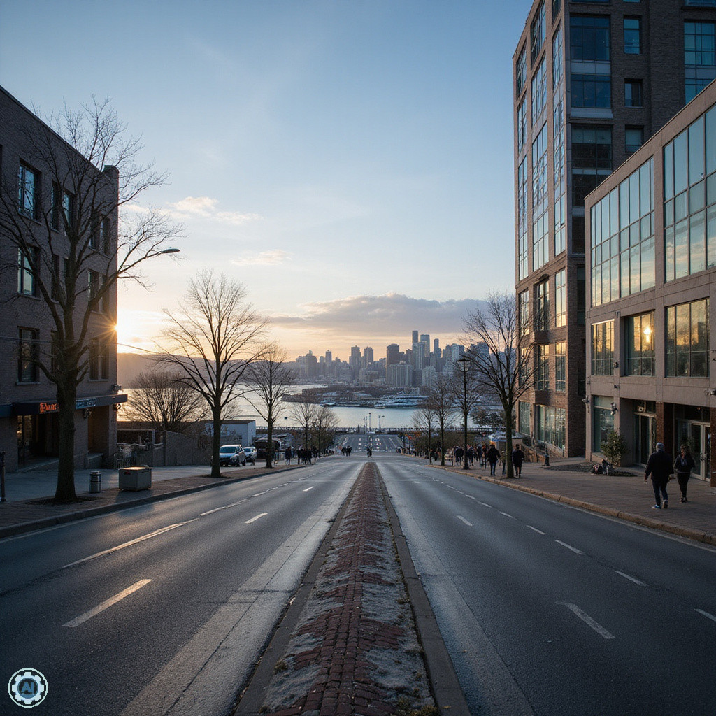 Atrakcje Seattle z widokiem na wieżowce i port w centrum miasta