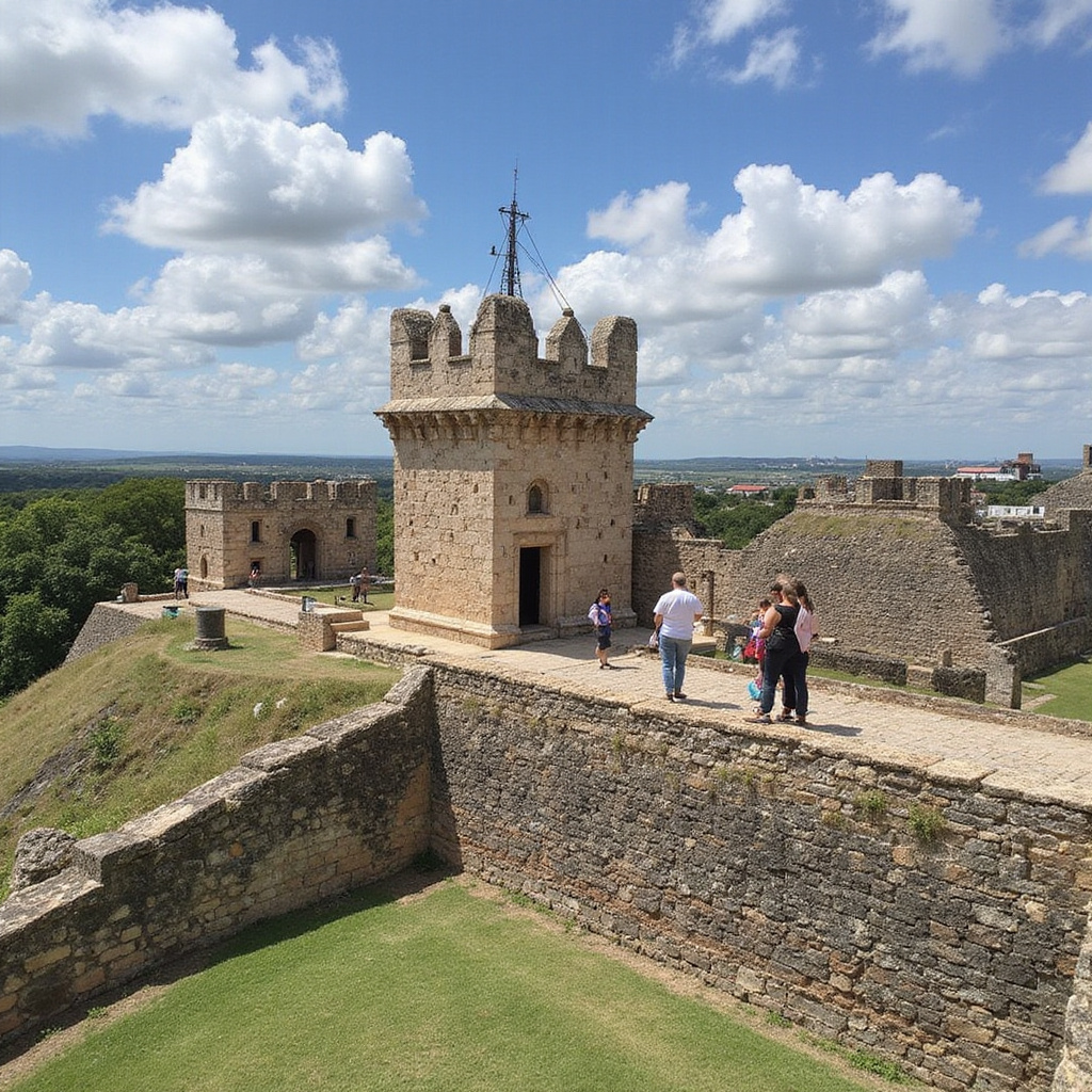 Fort San Pedro – widok na mury twierdzy z XVII wieku