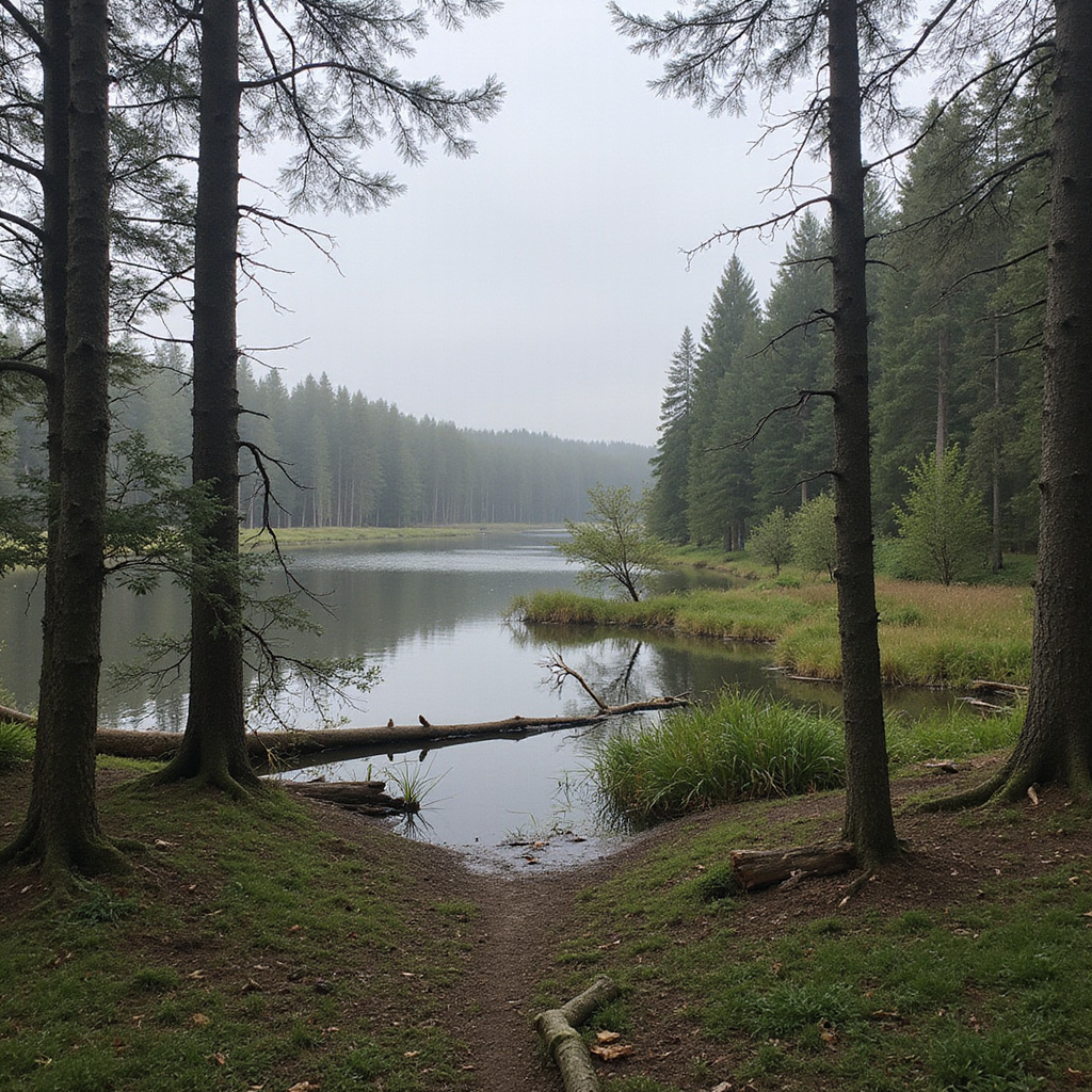 Wodospady Krka w Chorwacji - malowniczy krajobraz z drewnianymi pomostami