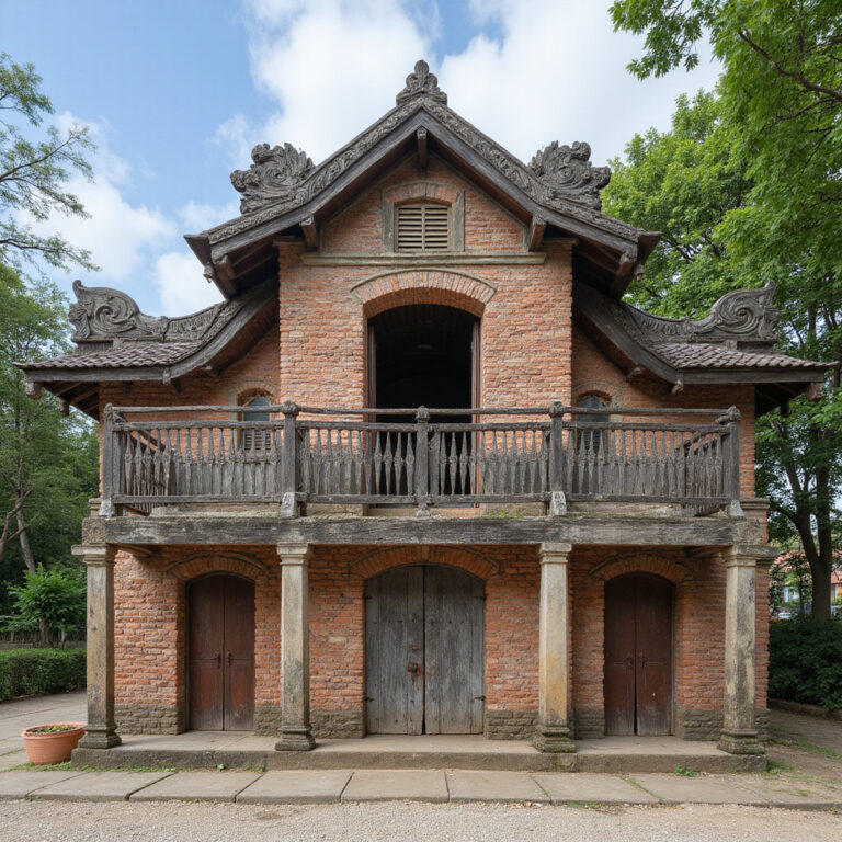 Kolorowe drewniane domy na palach w Old Town Koh Lanta – architektura i historia
