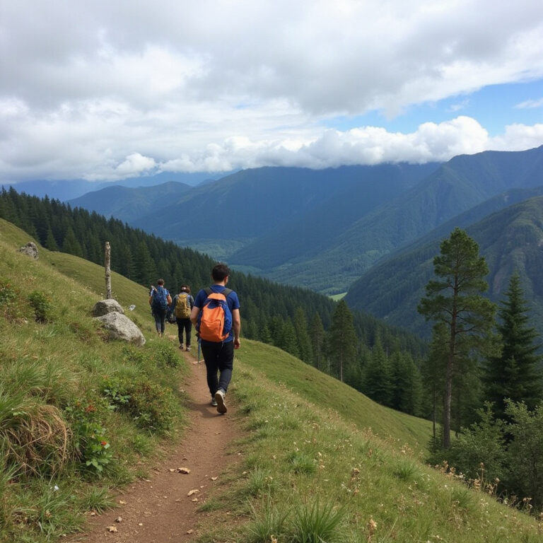 Trekking w Sapa - samotna wędrowczyni na tle tarasów ryżowych