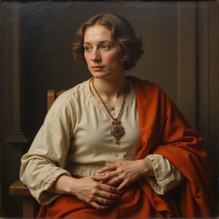 Detal obrazu Caravaggia w Uffizi - światłocień i emocje w sztuce baroku