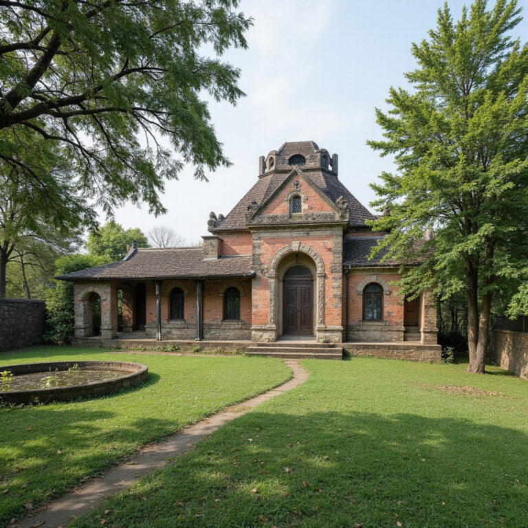Kolonialna przeszłość domu Binh Thuy w Can Tho widoczna w zacienionym ogrodzie przy historycznej rezydencji