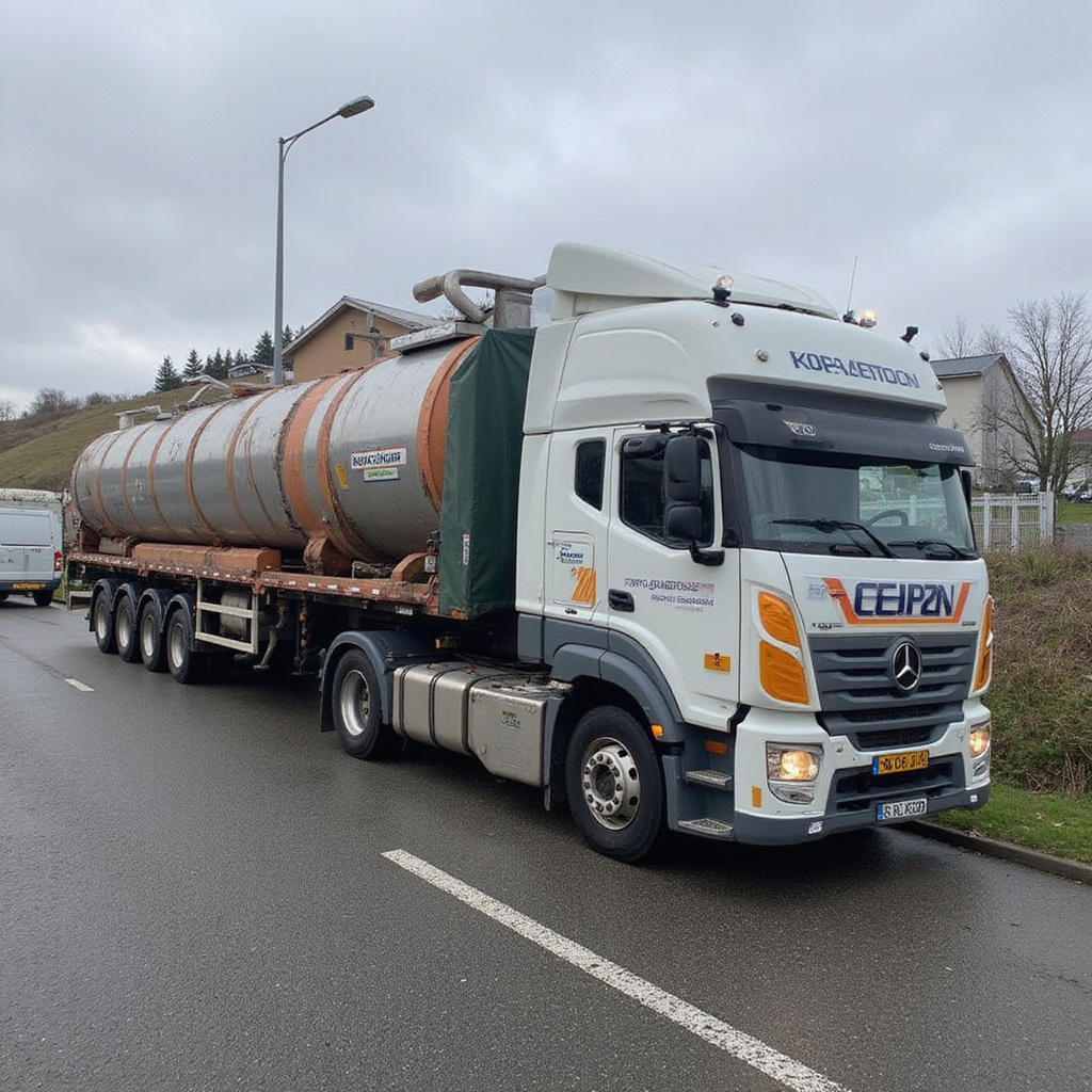 Transport w regionie Kapadocji - wąska szutrowa droga wijąca się między skałami w okolicach Göreme