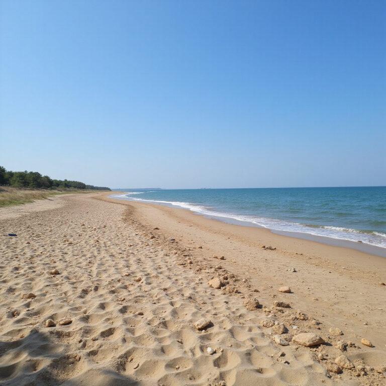 Ulica w Malindi prowadząca do plaży, przy której znajdują się budżetowe noclegi w Malindi