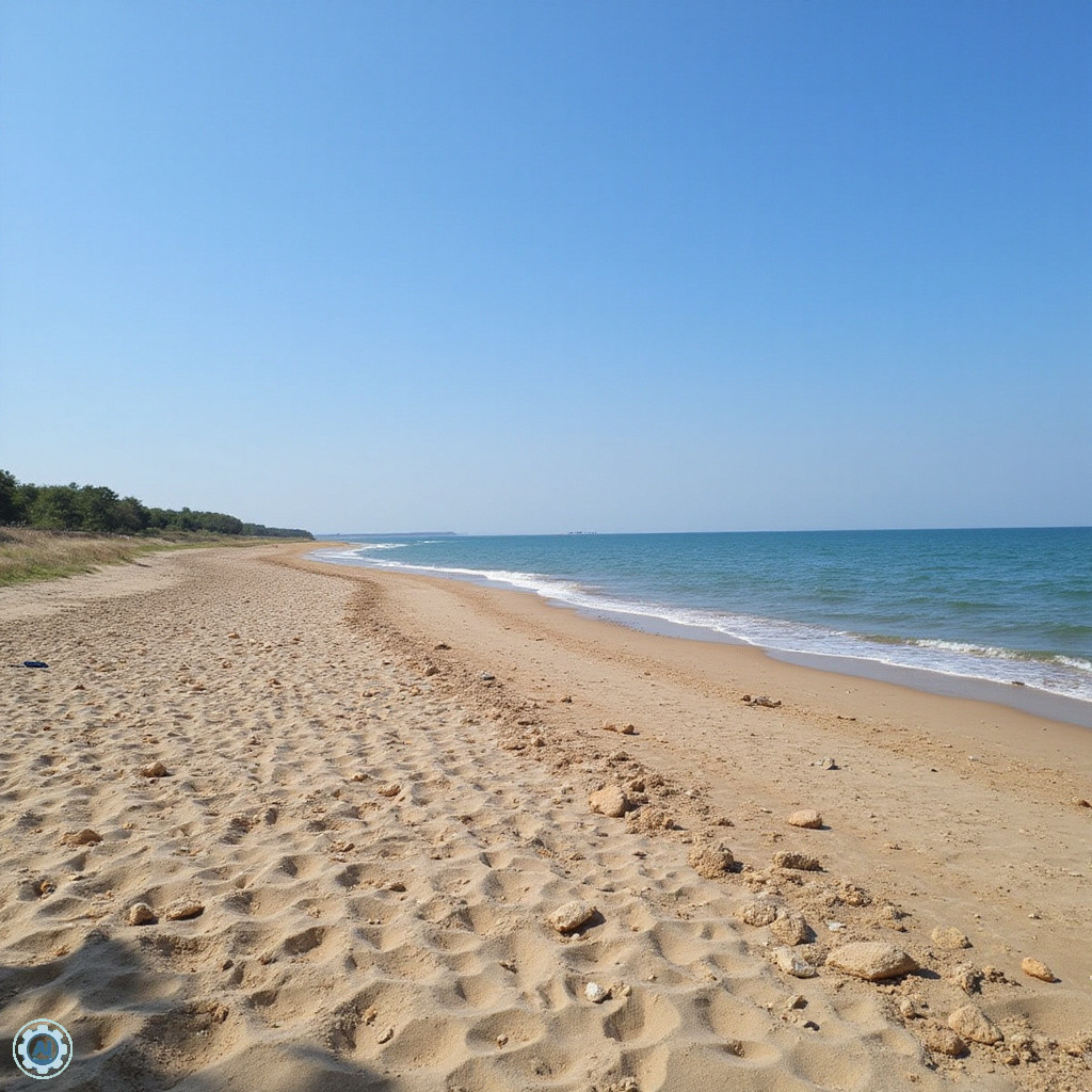 Ulica w Malindi prowadząca do plaży, przy której znajdują się budżetowe noclegi w Malindi