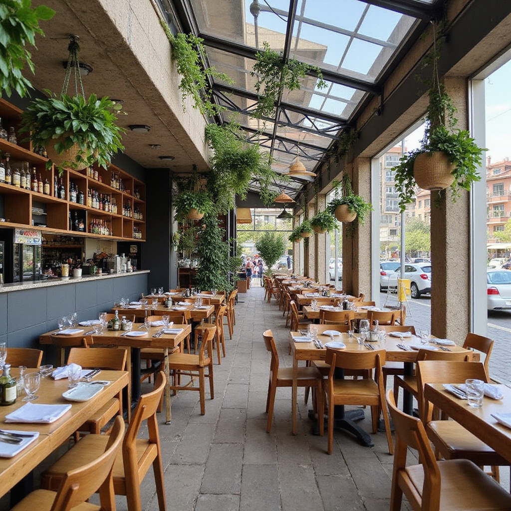 Ulica w Fethiye prowadząca do ukrytej restauracji z lokalnymi daniami