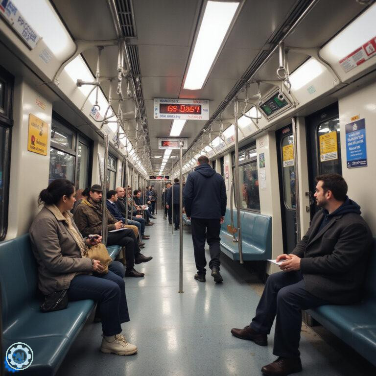 Transport publiczny Stambl metro tramwaj ulica blisko Sultanahmet