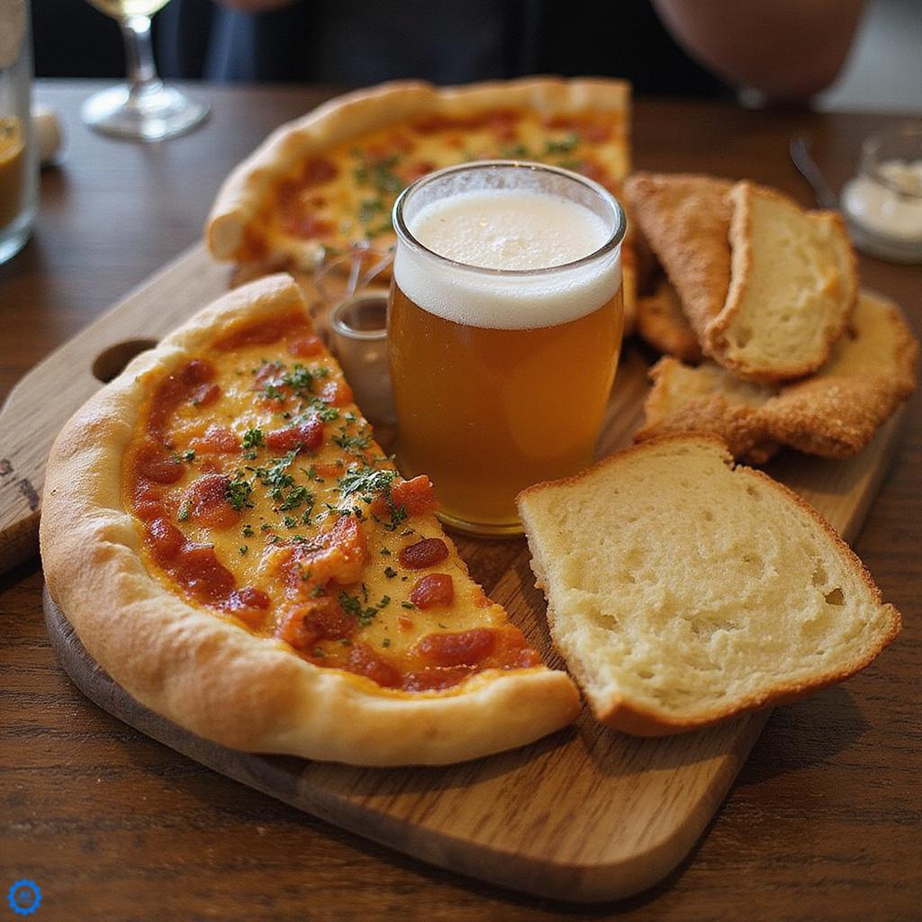 Talerz tradycyjnego czeskiego jedzenia gdzie zjeść Kutná Hora z svičkovą i knedlikami w rustykalnej restauracji
