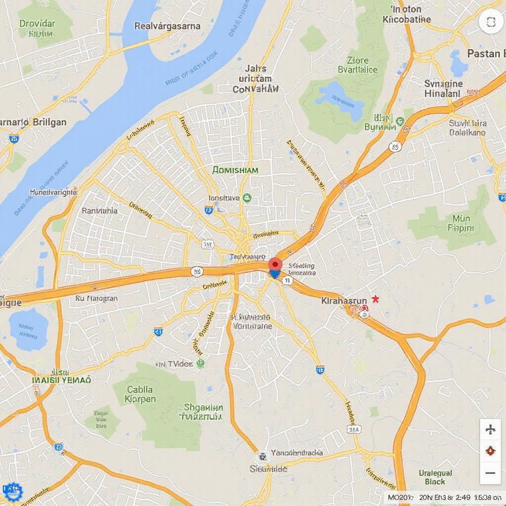 Kulinarna mapa Wrocławia na ulicy w okolicach Rynku z kawiarniami